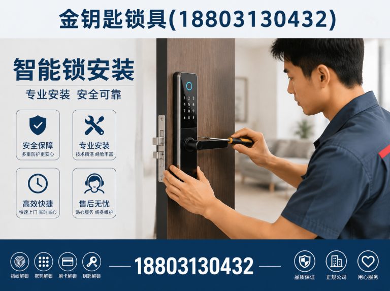 张家口市塞北管理区换锁芯展示图